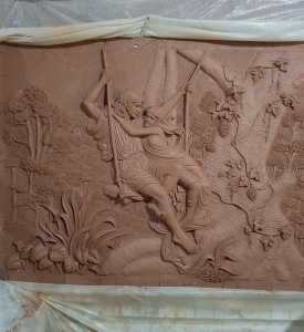 Tạo Hình Phù Điêu Trang Trí Nghệ Thuật Bằng Đất Sét