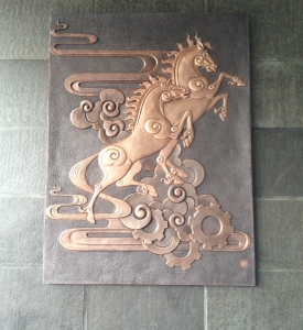 Tranh Phù Điêu Ngựa Phong Thủy