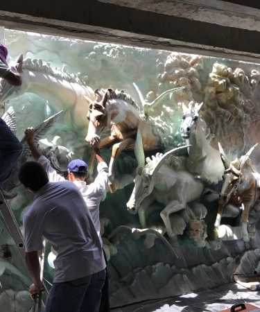 Phù Điêu Mã Đáo Thành Công - Đảo Kim Cương Quận 2