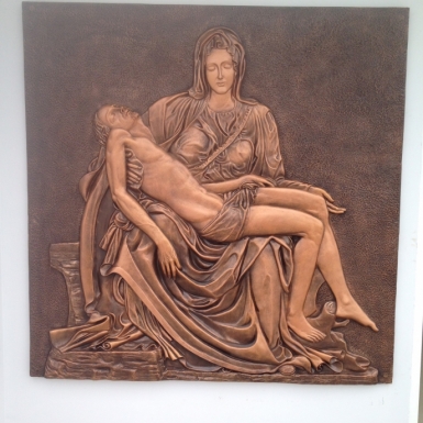 Làm thế nào để đắp tranh phù điêu đẹp?