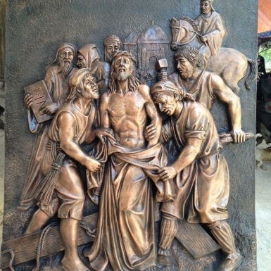 Điểm nổi bật của tranh phù điêu xi măng trong trang trí