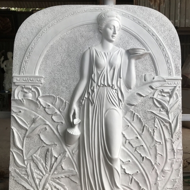 Thi công phù điêu trang trí độc đáo và tinh tế