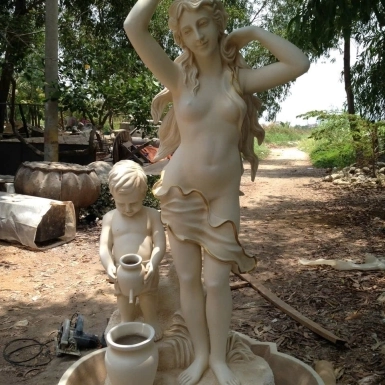 Thi công tượng trang trí xi măng đẹp, giá tốt nhất