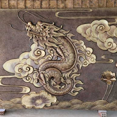 Bí quyết treo tranh phù điêu composite