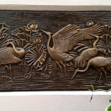 Điểm danh lợi ích của tranh phù điêu composite trong trang trí nội thất