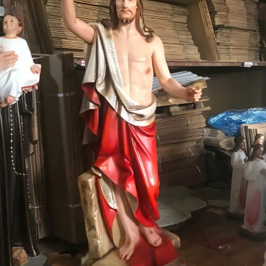 Thi công tượng composite Công giáo tại Mỹ Thuật Ứng Dụng Trio