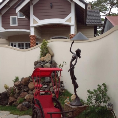 Tượng đèn ngoài trời - Kết hợp nghệ thuật và ánh sáng hoàn hảo