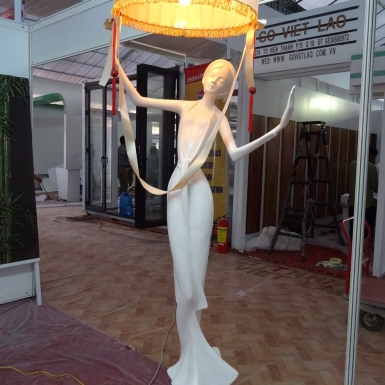 Tượng đèn trang trí nhà hàng chất lượng cao