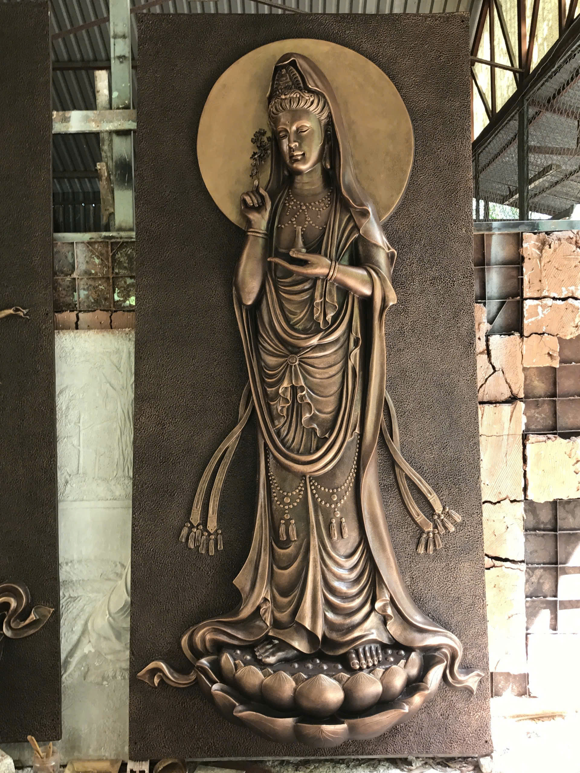 phù điêu phật giáo