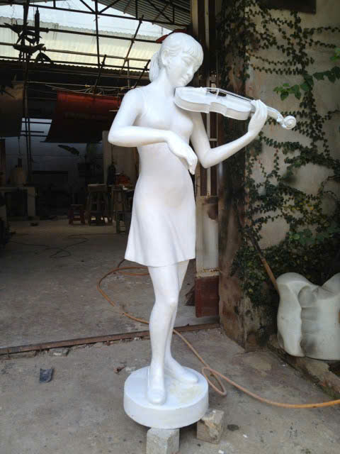 thi công tượng nhựa trang trí