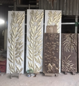 Phù Điêu Cây Trúc Bằng Composite