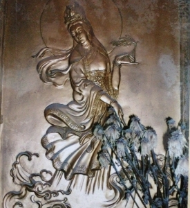 Tranh Phù Điêu Mẹ Quan Âm