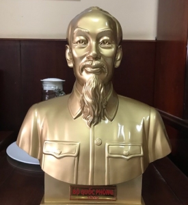 Tượng Chân Dung Bác Hồ Giả Đồng