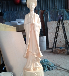 Tượng Đức Mẹ Bằng Composite