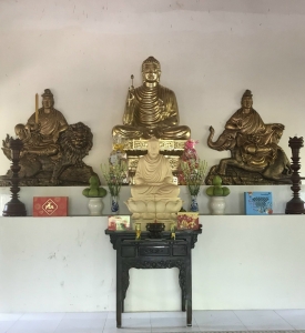 Tượng Phật Bổn Sư Thích Ca Mâu Ni Bằng Composite