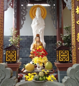 Tượng Quan Thế Âm Bồ Tát Bằng Composite